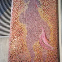 Mozaika przy ul. Zgoda 6