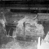 Wnętrza zbiorników nad tunelem Bema