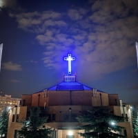 Iluminacja krzyża