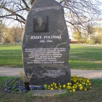 głaz pamięci Józefa Polińskiego