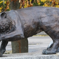 Rzeźba tygrysa