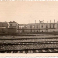 Zburzony dworzec terespolski