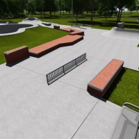 Skatepark - wizualizacja