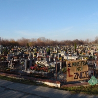 Widok cmentarza