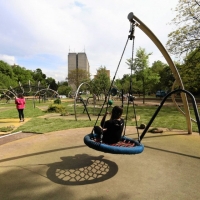 Park trampolin