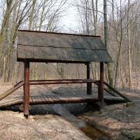 Mostek nad Potokiem Bielańskim