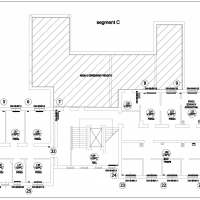 Plan budynku - I piętro