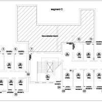Plan budynku - II piętro