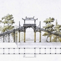 Projekt bramy chińskiej