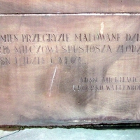 Pomnik Chopina - napis