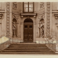 Pałac Myślewicki - wejście